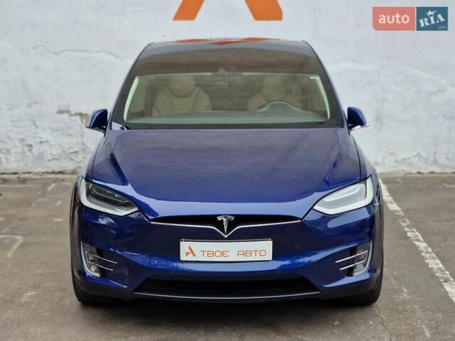 Синій Тесла Модель Х, об'ємом двигуна 0 л та пробігом 120 тис. км за 20990 $, фото 3 на Automoto.ua