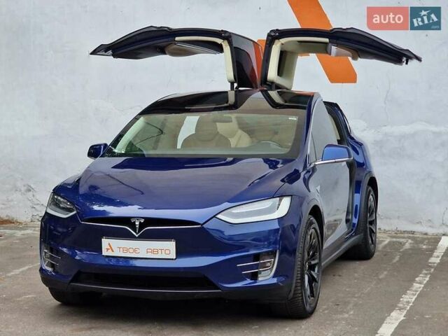 Синій Тесла Модель Х, об'ємом двигуна 0 л та пробігом 120 тис. км за 20990 $, фото 6 на Automoto.ua