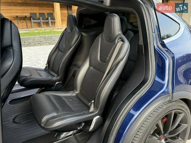 Синій Тесла Модель Х, об'ємом двигуна 0 л та пробігом 117 тис. км за 34990 $, фото 12 на Automoto.ua