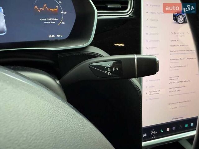 Синий Тесла Модель Х, объемом двигателя 0 л и пробегом 108 тыс. км за 20990 $, фото 16 на Automoto.ua
