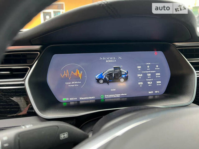 Синій Тесла Модель Х, об'ємом двигуна 0 л та пробігом 271 тис. км за 21999 $, фото 21 на Automoto.ua
