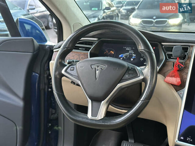 Синій Тесла Модель Х, об'ємом двигуна 0 л та пробігом 123 тис. км за 26700 $, фото 21 на Automoto.ua