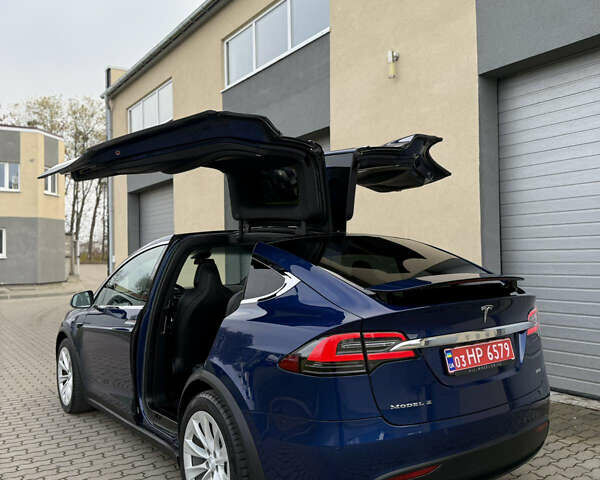 Синій Тесла Модель Х, об'ємом двигуна 0 л та пробігом 104 тис. км за 20999 $, фото 11 на Automoto.ua