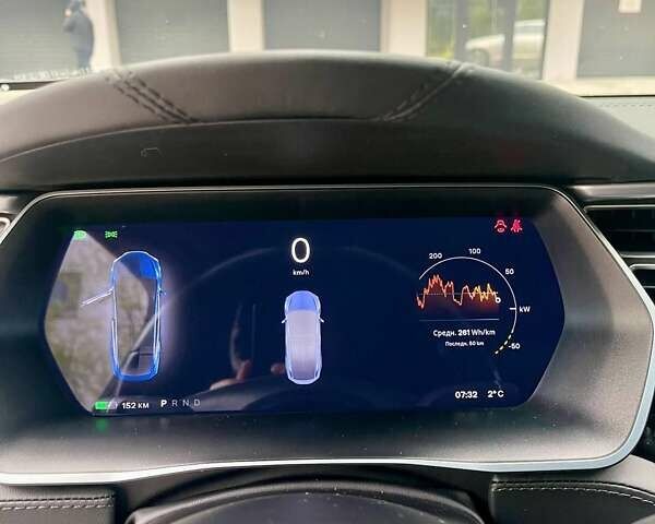 Синій Тесла Модель Х, об'ємом двигуна 0 л та пробігом 195 тис. км за 21500 $, фото 12 на Automoto.ua