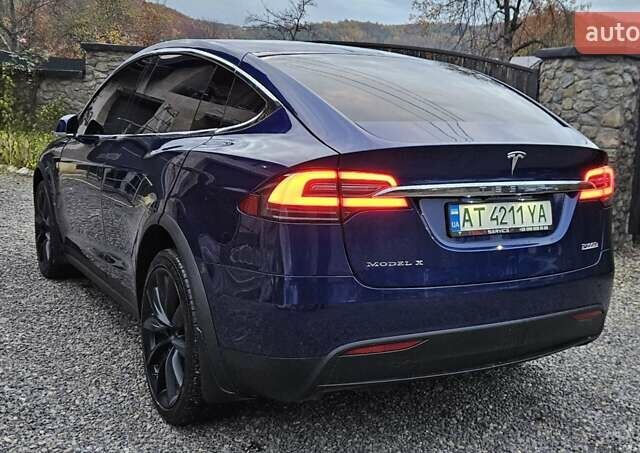 Синий Тесла Модель Х, объемом двигателя 0 л и пробегом 99 тыс. км за 27500 $, фото 13 на Automoto.ua