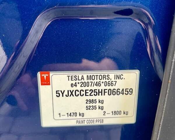 Синій Тесла Модель Х, об'ємом двигуна 0 л та пробігом 195 тис. км за 21500 $, фото 8 на Automoto.ua
