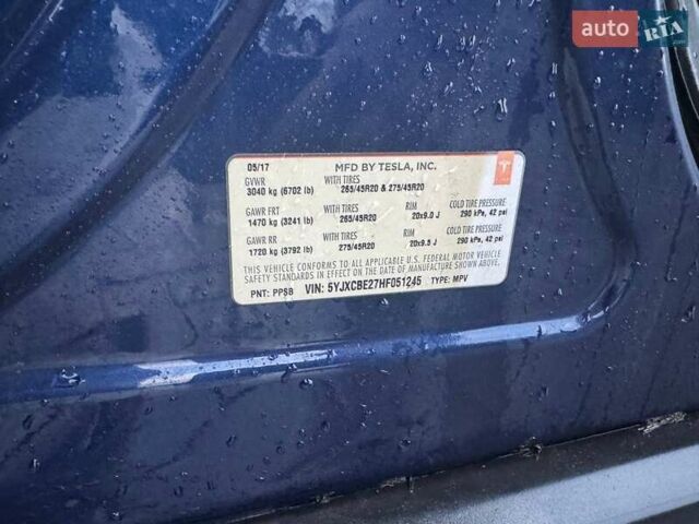 Синий Тесла Модель Х, объемом двигателя 0 л и пробегом 172 тыс. км за 9200 $, фото 31 на Automoto.ua