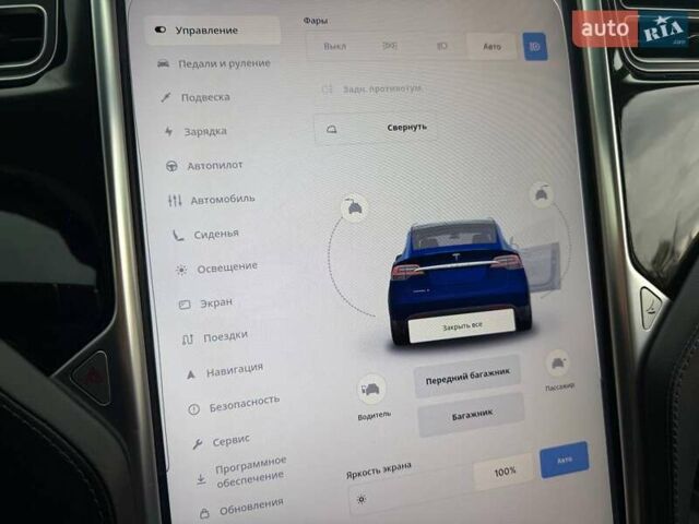 Синий Тесла Модель Х, объемом двигателя 0 л и пробегом 108 тыс. км за 20990 $, фото 19 на Automoto.ua