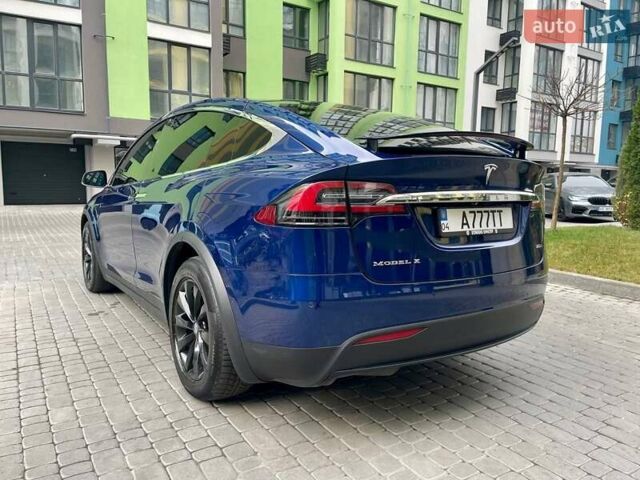 Синій Тесла Модель Х, об'ємом двигуна 0 л та пробігом 195 тис. км за 21500 $, фото 3 на Automoto.ua