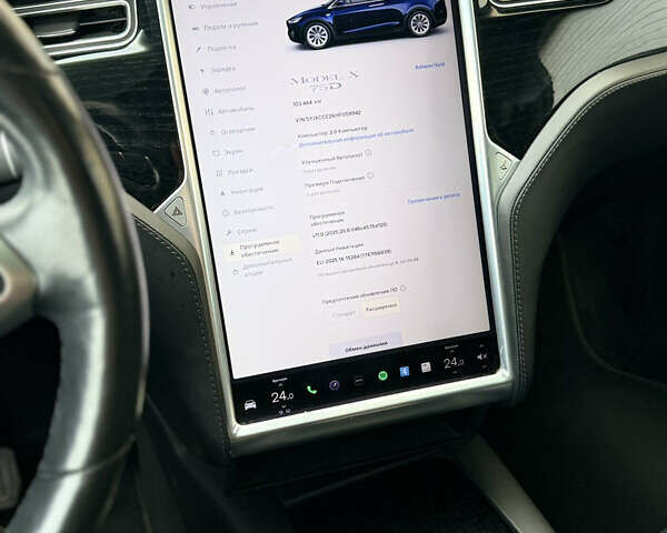 Синій Тесла Модель Х, об'ємом двигуна 0 л та пробігом 104 тис. км за 20999 $, фото 22 на Automoto.ua