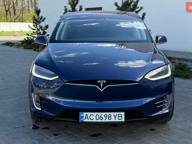 Синий Тесла Модель Х, объемом двигателя 0 л и пробегом 144 тыс. км за 21100 $, фото 26 на Automoto.ua
