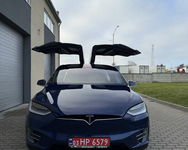 Синій Тесла Модель Х, об'ємом двигуна 0 л та пробігом 104 тис. км за 20999 $, фото 5 на Automoto.ua