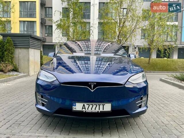Синій Тесла Модель Х, об'ємом двигуна 0 л та пробігом 195 тис. км за 21500 $, фото 5 на Automoto.ua