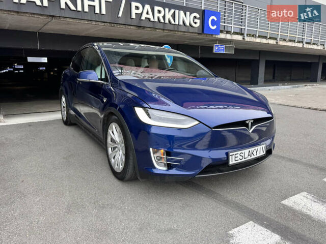 Синий Тесла Модель Х, объемом двигателя 0 л и пробегом 114 тыс. км за 26500 $, фото 9 на Automoto.ua