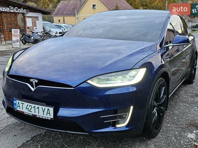 Синий Тесла Модель Х, объемом двигателя 0 л и пробегом 99 тыс. км за 27500 $, фото 21 на Automoto.ua