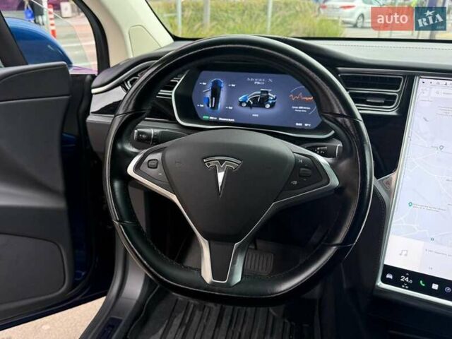 Синий Тесла Модель Х, объемом двигателя 0 л и пробегом 108 тыс. км за 20990 $, фото 17 на Automoto.ua