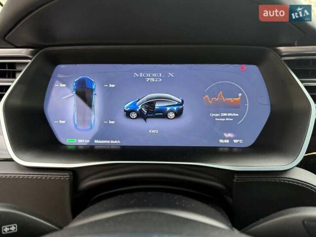 Синий Тесла Модель Х, объемом двигателя 0 л и пробегом 108 тыс. км за 20990 $, фото 15 на Automoto.ua