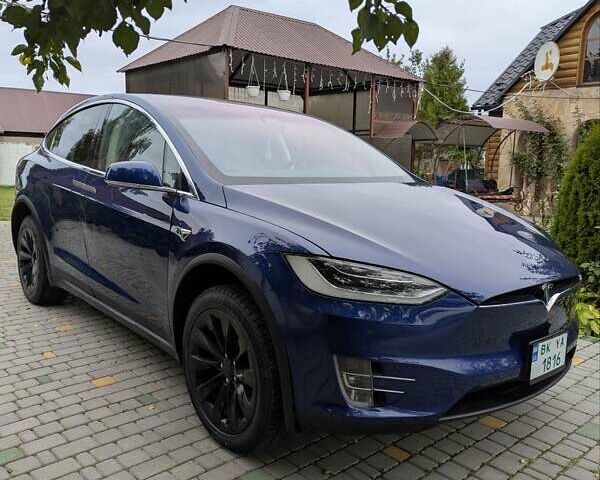 Синій Тесла Модель Х, об'ємом двигуна 0 л та пробігом 88 тис. км за 20500 $, фото 4 на Automoto.ua