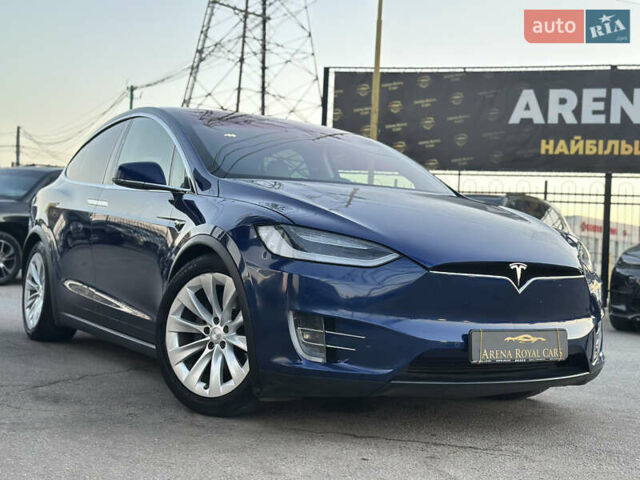 Синій Тесла Модель Х, об'ємом двигуна 0 л та пробігом 123 тис. км за 26700 $, фото 2 на Automoto.ua