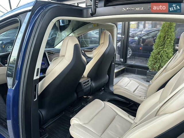 Синій Тесла Модель Х, об'ємом двигуна 0 л та пробігом 123 тис. км за 26700 $, фото 17 на Automoto.ua