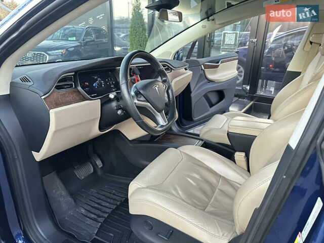 Синій Тесла Модель Х, об'ємом двигуна 0 л та пробігом 123 тис. км за 26700 $, фото 14 на Automoto.ua