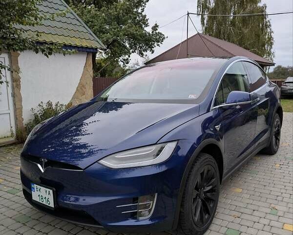 Синій Тесла Модель Х, об'ємом двигуна 0 л та пробігом 88 тис. км за 20500 $, фото 3 на Automoto.ua