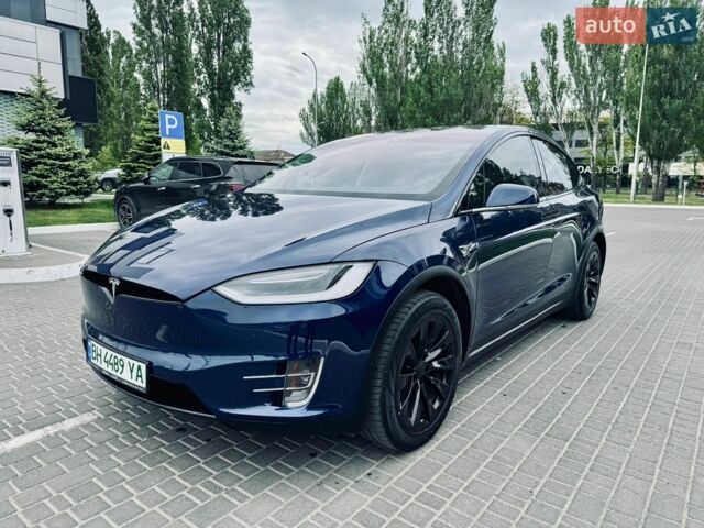 Синій Тесла Модель Х, об'ємом двигуна 0 л та пробігом 84 тис. км за 22500 $, фото 1 на Automoto.ua