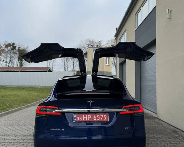 Синій Тесла Модель Х, об'ємом двигуна 0 л та пробігом 104 тис. км за 20999 $, фото 10 на Automoto.ua