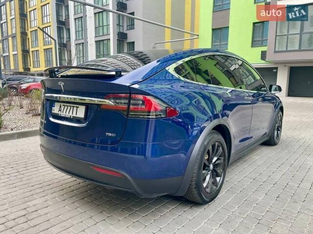 Синій Тесла Модель Х, об'ємом двигуна 0 л та пробігом 195 тис. км за 20500 $, фото 10 на Automoto.ua