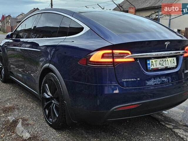 Синий Тесла Модель Х, объемом двигателя 0 л и пробегом 99 тыс. км за 27500 $, фото 20 на Automoto.ua