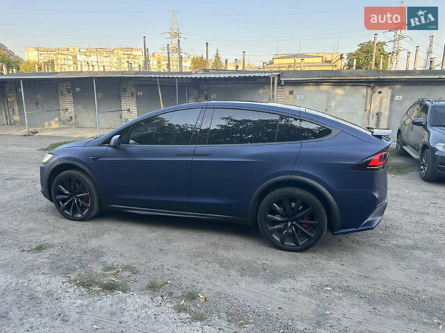 Синій Тесла Модель Х, об'ємом двигуна 0 л та пробігом 123 тис. км за 59500 $, фото 12 на Automoto.ua