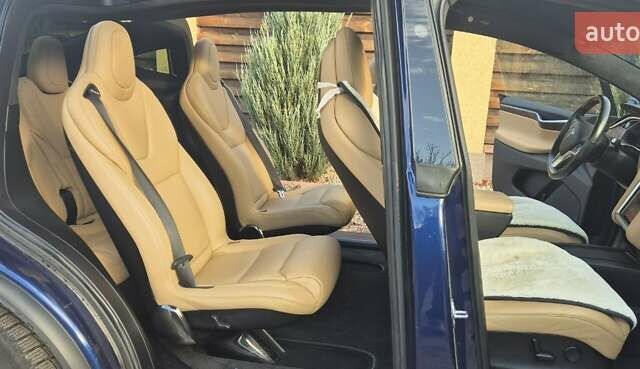 Синий Тесла Модель Х, объемом двигателя 0 л и пробегом 77 тыс. км за 32000 $, фото 7 на Automoto.ua