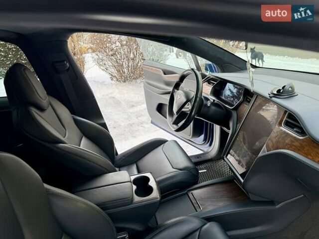 Синій Тесла Модель Х, об'ємом двигуна 0 л та пробігом 200 тис. км за 20900 $, фото 54 на Automoto.ua