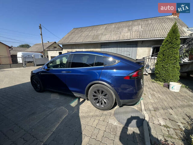 Синий Тесла Модель Х, объемом двигателя 0 л и пробегом 115 тыс. км за 28500 $, фото 4 на Automoto.ua