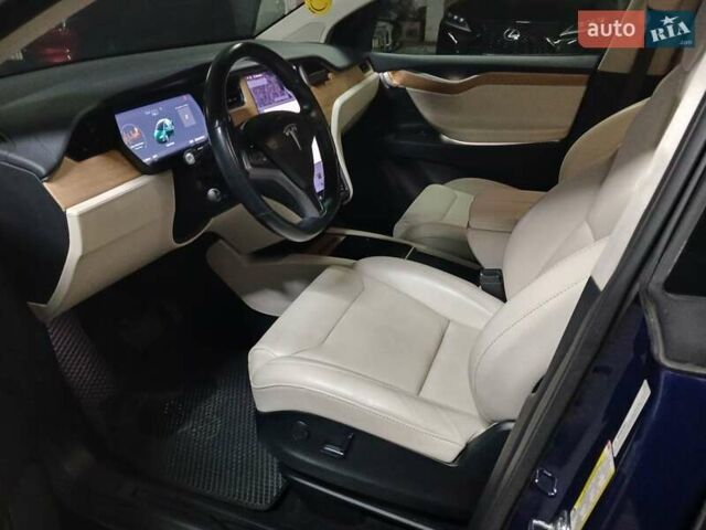 Синий Тесла Модель Х, объемом двигателя 0 л и пробегом 62 тыс. км за 25500 $, фото 17 на Automoto.ua