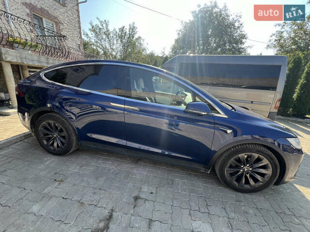 Синий Тесла Модель Х, объемом двигателя 0 л и пробегом 115 тыс. км за 28500 $, фото 1 на Automoto.ua