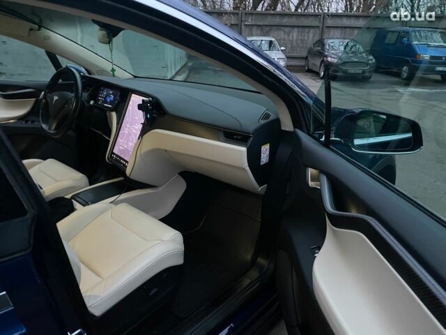 Синий Тесла Модель Х, объемом двигателя 0 л и пробегом 105 тыс. км за 34190 $, фото 19 на Automoto.ua