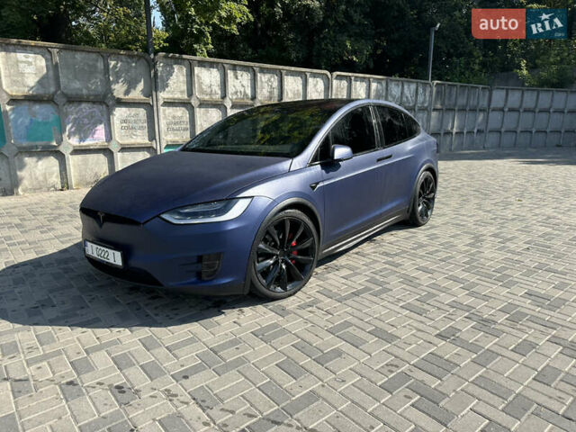 Синій Тесла Модель Х, об'ємом двигуна 0 л та пробігом 123 тис. км за 59500 $, фото 9 на Automoto.ua