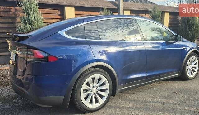 Синий Тесла Модель Х, объемом двигателя 0 л и пробегом 77 тыс. км за 32000 $, фото 4 на Automoto.ua