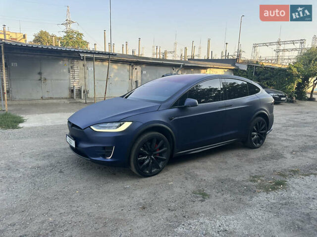 Синій Тесла Модель Х, об'ємом двигуна 0 л та пробігом 123 тис. км за 59500 $, фото 13 на Automoto.ua