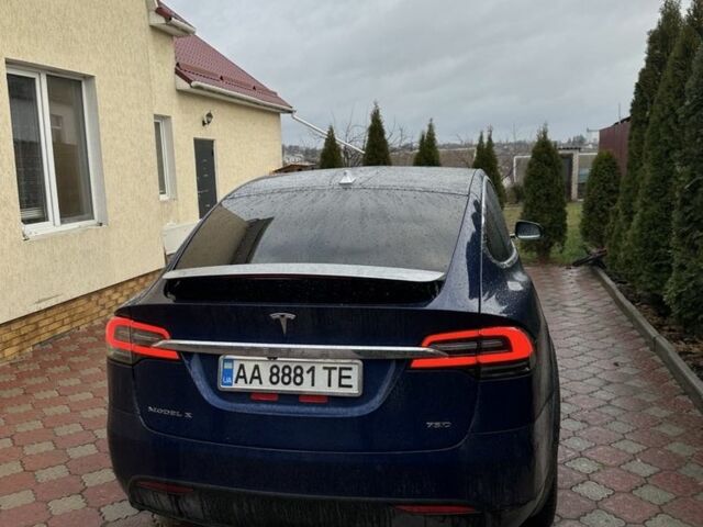 Синий Тесла Модель Х, объемом двигателя 0 л и пробегом 120 тыс. км за 30000 $, фото 2 на Automoto.ua