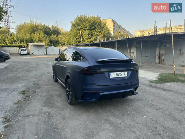 Синій Тесла Модель Х, об'ємом двигуна 0 л та пробігом 123 тис. км за 59500 $, фото 8 на Automoto.ua