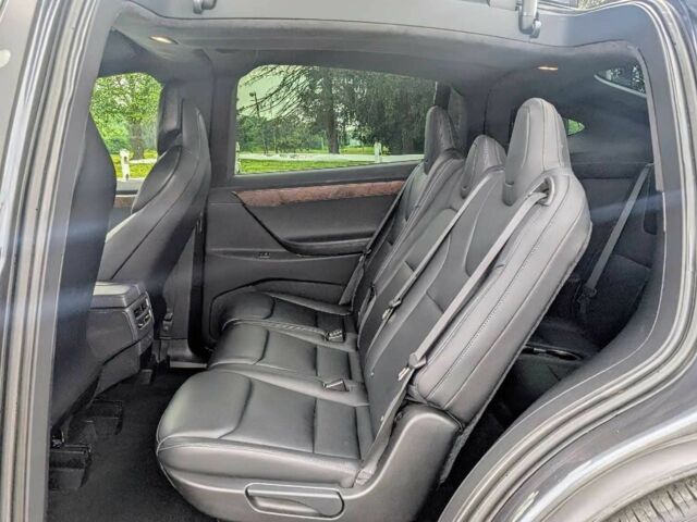 Синий Тесла Модель Х, объемом двигателя 0 л и пробегом 41 тыс. км за 14100 $, фото 11 на Automoto.ua