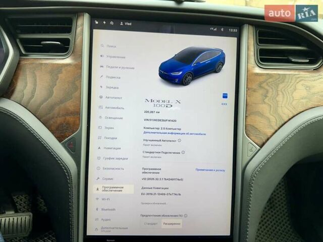 Синій Тесла Модель Х, об'ємом двигуна 0 л та пробігом 200 тис. км за 20900 $, фото 75 на Automoto.ua