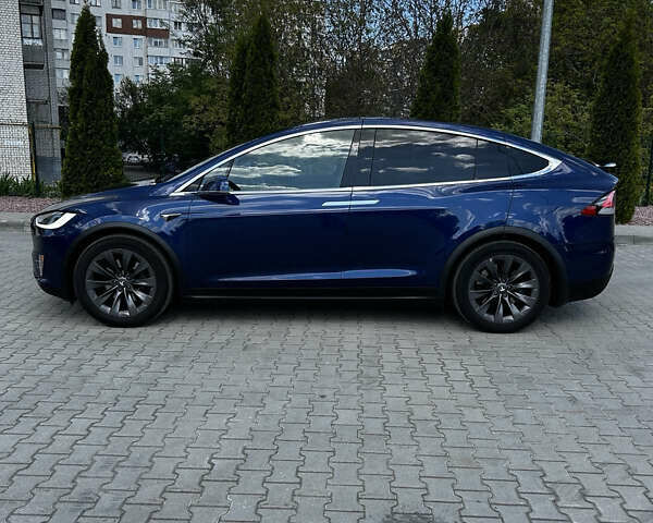 Синий Тесла Модель Х, объемом двигателя 0 л и пробегом 103 тыс. км за 32500 $, фото 2 на Automoto.ua