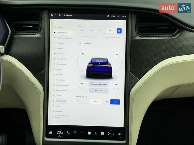 Синій Тесла Модель Х, об'ємом двигуна 0 л та пробігом 105 тис. км за 29999 $, фото 19 на Automoto.ua