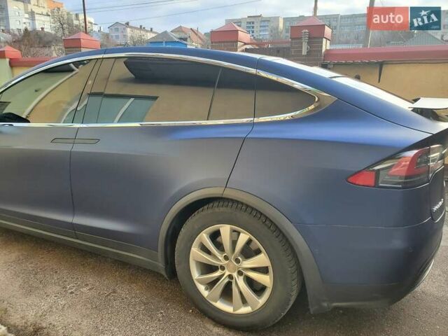 Синий Тесла Модель Х, объемом двигателя 0 л и пробегом 53 тыс. км за 35000 $, фото 16 на Automoto.ua