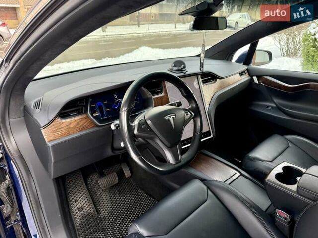 Синій Тесла Модель Х, об'ємом двигуна 0 л та пробігом 200 тис. км за 20900 $, фото 62 на Automoto.ua