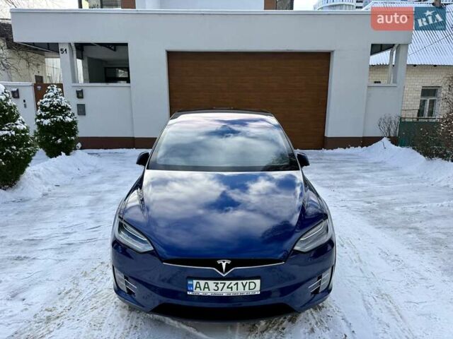 Синій Тесла Модель Х, об'ємом двигуна 0 л та пробігом 200 тис. км за 20900 $, фото 15 на Automoto.ua
