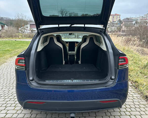 Синій Тесла Модель Х, об'ємом двигуна 0 л та пробігом 72 тис. км за 25500 $, фото 19 на Automoto.ua